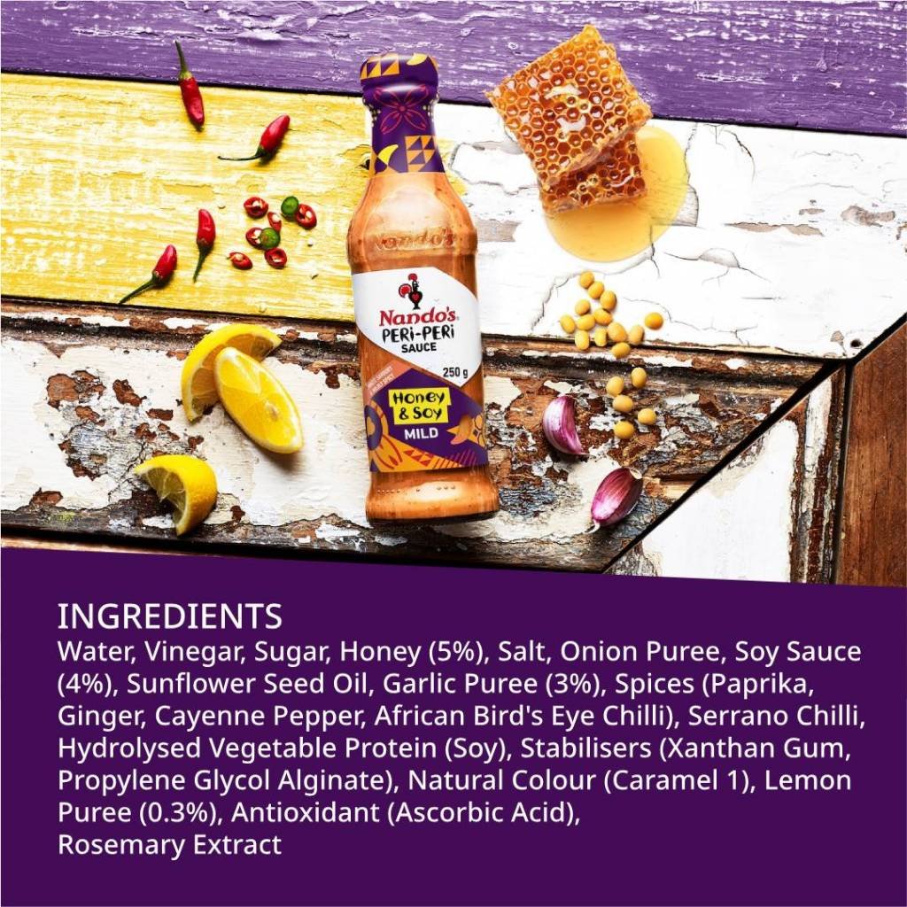 Nando's Honey & Soy PERi-PERi Sauce (250g)