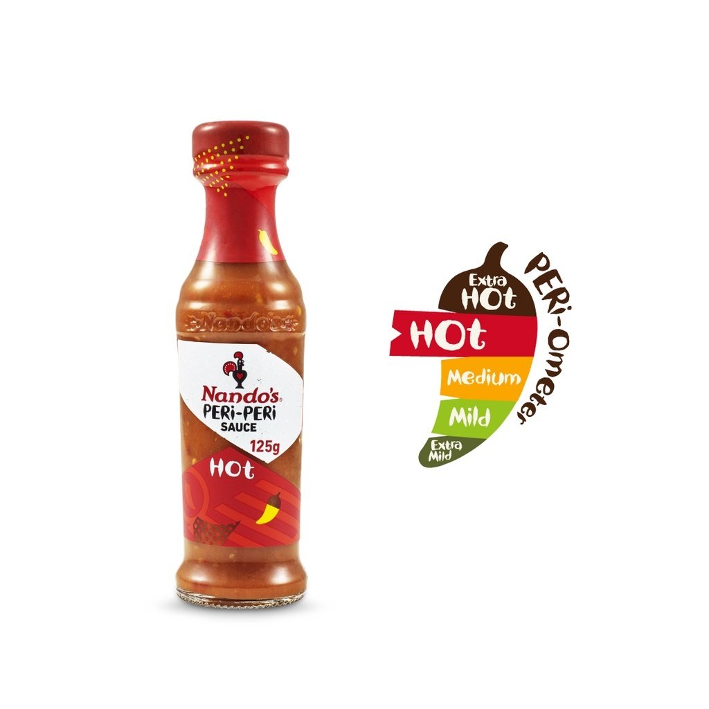 Nando's Hot PERi-PERi Sauce (125g)