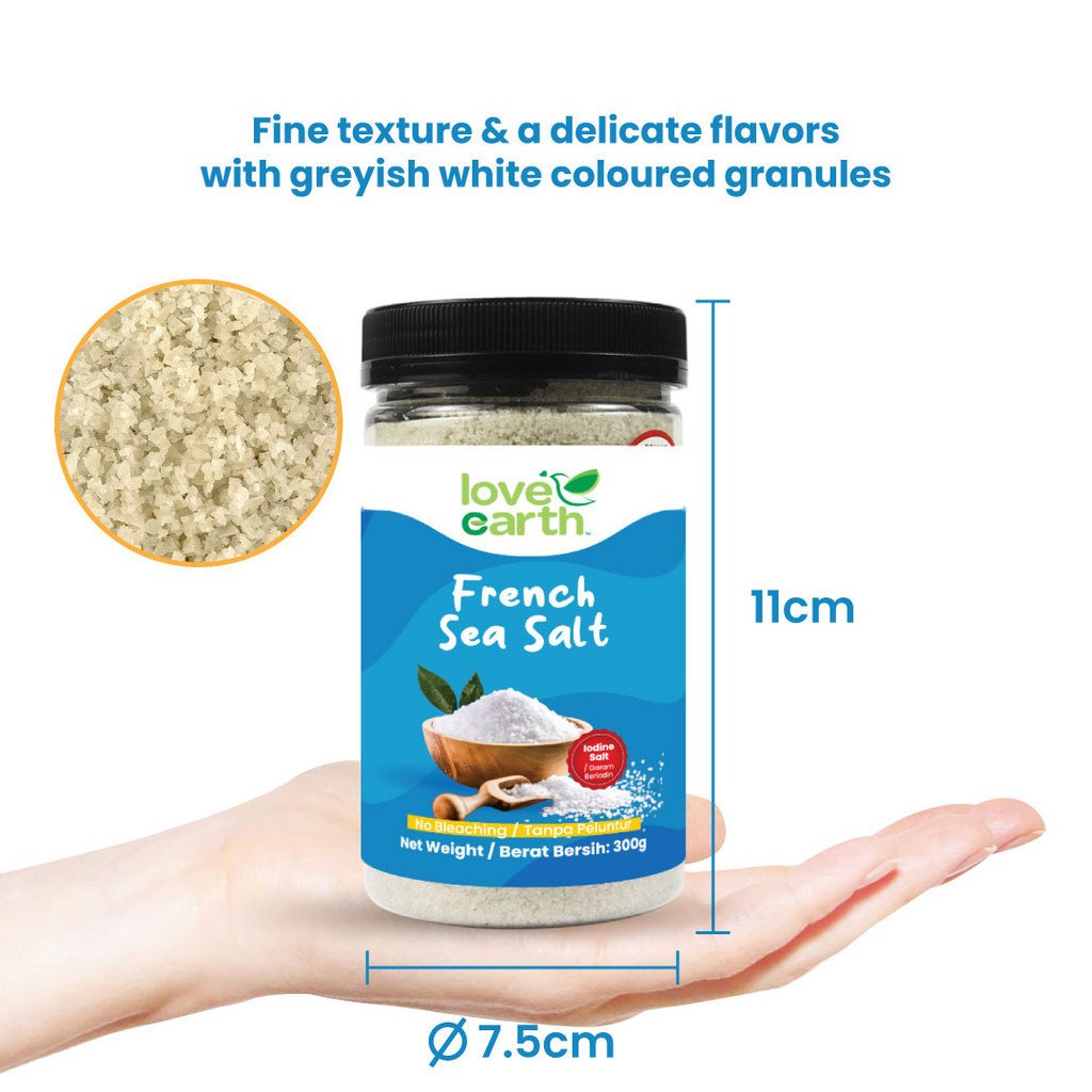 French Sea Salt 300g (Bottle)