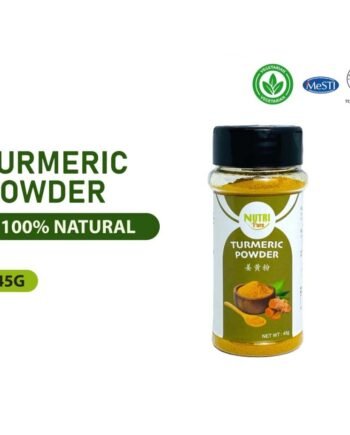 Nutri Pure Turmeric Powder 45g | Serbuk Kunyit (Halal)