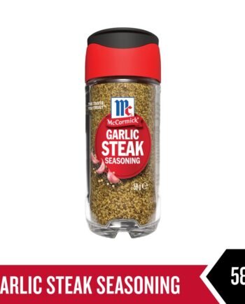 McCormick Herb & Spices - Garlic Steak Seasoning 58g