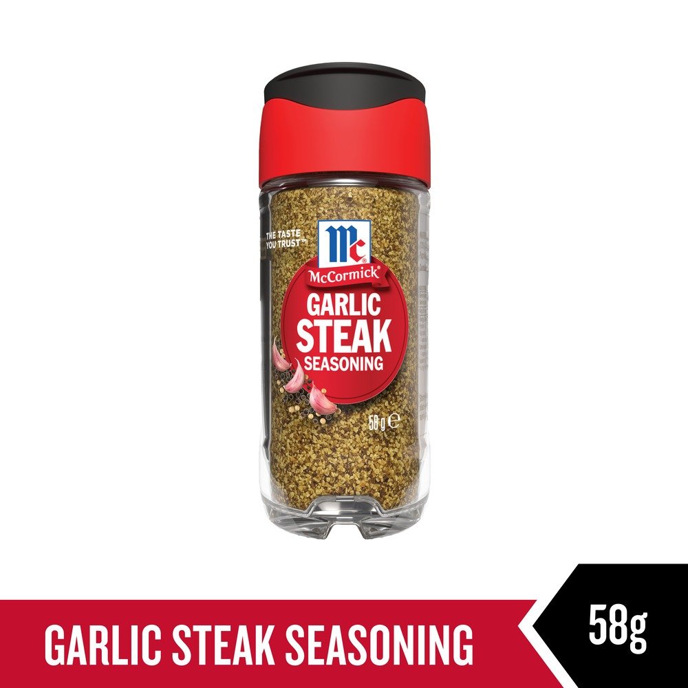 McCormick Herb & Spices - Garlic Steak Seasoning 58g