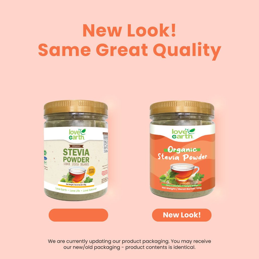 Organic Stevia Powder 120g