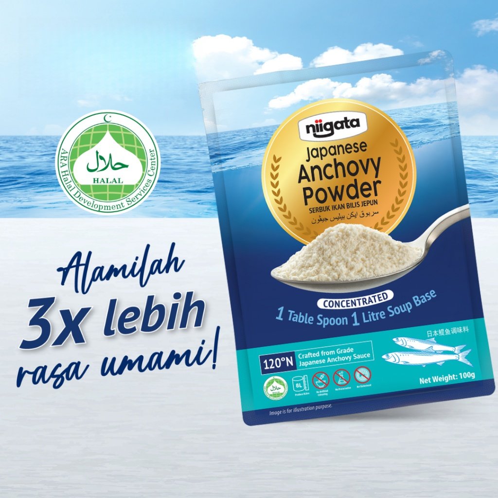 Niigata Serbuk Ikan Bilis - Anchovy Powder