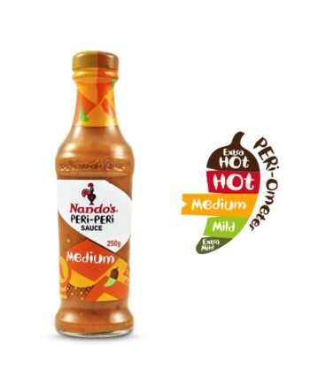Nando's Medium PERi-PERi Sauce (250g) [Halal] [Low Calorie]